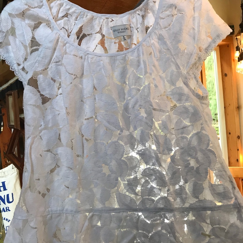 Gilly Hicks Lace Shirt
